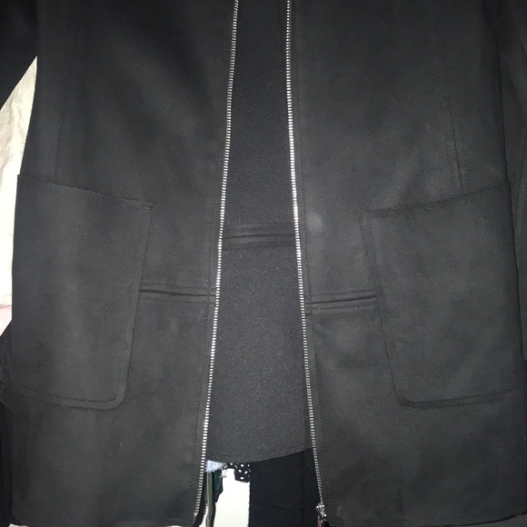 Chic Suede Midi Jacket from Zara - Picture 2 of 3